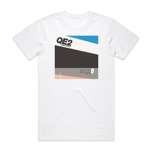Mike Oldfield Qe2 Album Cover T-Shirt White Mike Oldfield Qe2 Album Cover T-Shirt White