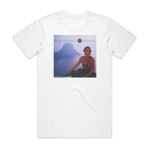 Mike Oldfield Voyager Album Cover T-Shirt White