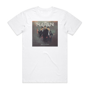 Malrun Beauty In Chaos Album Cover T-Shirt White Malrun Beauty In Chaos Album Cover T-Shirt White