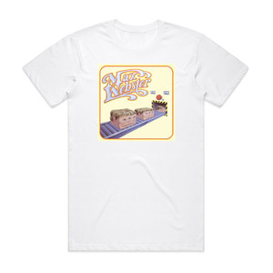 Max Webster Max Webster 1 Album Cover T-Shirt White Max Webster Max Webster 1 Album Cover T-Shirt White