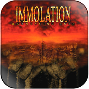 Immolation Harnessing Ruin Album Cover Sticker Immolation Harnessing Ruin Album Cover Sticker