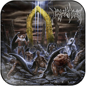 Immolation Here In After-1 Album Cover Sticker Immolation Here In After-1 Album Cover Sticker