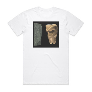 MF DOOM Born Like This 1 Album Cover T-Shirt White MF DOOM Born Like This 1 Album Cover T-Shirt White
