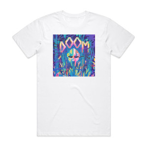 MF DOOM The Missing Notebook Rhymes Album Cover T-Shirt White MF DOOM The Missing Notebook Rhymes Album Cover T-Shirt White