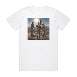 Magenta We Are Legend Album Cover T-Shirt White Magenta We Are Legend Album Cover T-Shirt White