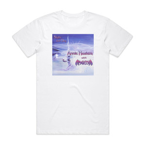 Magenta Night And Day Album Cover T-Shirt White Magenta Night And Day Album Cover T-Shirt White
