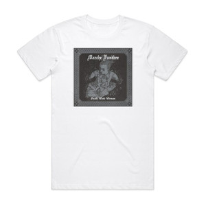 Marche Funebre Death Wish Woman Album Cover T-Shirt White Marche Funebre Death Wish Woman Album Cover T-Shirt White