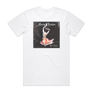 Marche Funebre Roots Of Grief Album Cover T-Shirt White Marche Funebre Roots Of Grief Album Cover T-Shirt White