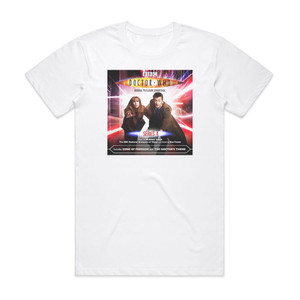 Murray Gold Doctor Who Series 4 Album Cover T-Shirt White Murray Gold Doctor Who Series 4 Album Cover T-Shirt White