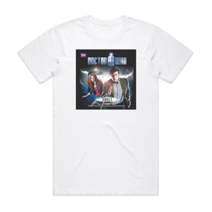 Murray Gold Doctor Who Series 5 Album Cover T-Shirt White Murray Gold Doctor Who Series 5 Album Cover T-Shirt White