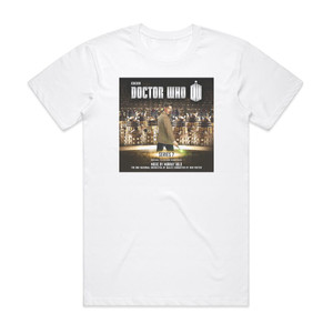 Murray Gold Doctor Who Series 7 Album Cover T-Shirt White Murray Gold Doctor Who Series 7 Album Cover T-Shirt White