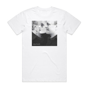 Mina Mina Fossati 2 Album Cover T-Shirt White Mina Mina Fossati 2 Album Cover T-Shirt White