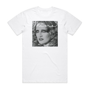 Mina The Collection 30 Album Cover T-Shirt White Mina The Collection 30 Album Cover T-Shirt White