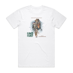 Michael Giacchino Land Of The Lost Album Cover T-Shirt White Michael Giacchino Land Of The Lost Album Cover T-Shirt White