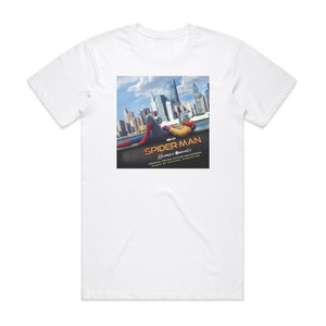 Michael Giacchino Spider Man Homecoming Album Cover T-Shirt White Michael Giacchino Spider Man Homecoming Album Cover T-Shirt White