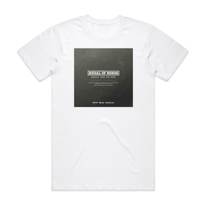 Michael Giacchino Medal Of Honor Above And Beyond Album Cover T-Shirt White Michael Giacchino Medal Of Honor Above And Beyond Album Cover T-Shirt White