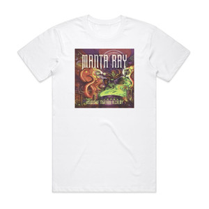 Manta Ray Visions Of Towering Alchemy Album Cover T-Shirt White Manta Ray Visions Of Towering Alchemy Album Cover T-Shirt White
