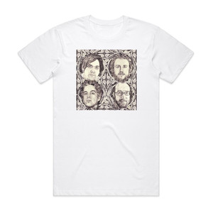 Monsters of Folk Monsters Of Folk Album Cover T-Shirt White Monsters of Folk Monsters Of Folk Album Cover T-Shirt White
