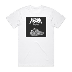 Molder Necrobiome Album Cover T-Shirt White Molder Necrobiome Album Cover T-Shirt White