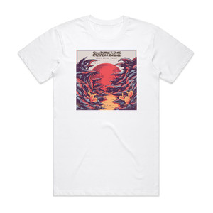 Mortales Death Rattle Valley Album Cover T-Shirt White Mortales Death Rattle Valley Album Cover T-Shirt White