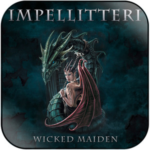 Impellitteri Wicked Maiden Album Cover Sticker Impellitteri Wicked Maiden Album Cover Sticker