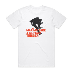 Maximo Park A Certain Trigger Album Cover T-Shirt White