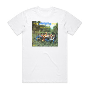 Manassas Down The Road Album Cover T-Shirt White