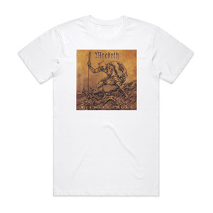 Macbeth Wiedergnger Album Cover T-Shirt White Macbeth Wiedergnger Album Cover T-Shirt White