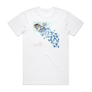 MC Frontalot Zero Day Album Cover T-Shirt White MC Frontalot Zero Day Album Cover T-Shirt White