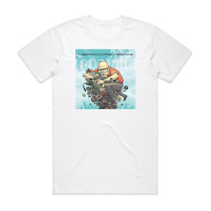 MC Frontalot Nerdcore Rising Album Cover T-Shirt White