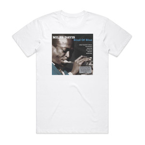 Miles Davis Kind Of Blue 2 Album Cover T-Shirt White