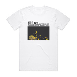 Miles Davis Miles Davis And The Modern Jazz Giants Album Cover T-Shirt White Miles Davis Miles Davis And The Modern Jazz Giants Album Cover T-Shirt White