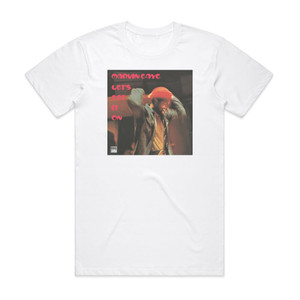 Marvin Gaye Lets Get It On Album Cover T-Shirt White