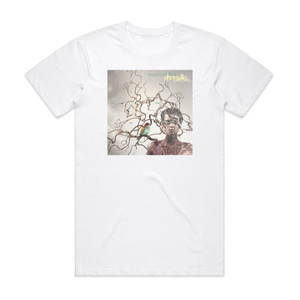 Man on Fire Chrysalis Album Cover T-Shirt White Man on Fire Chrysalis Album Cover T-Shirt White