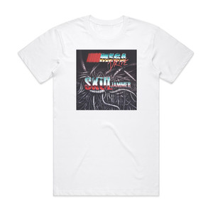 Mega Drive Skuljammer Album Cover T-Shirt White Mega Drive Skuljammer Album Cover T-Shirt White