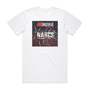Mega Drive Narcs Album Cover T-Shirt White Mega Drive Narcs Album Cover T-Shirt White