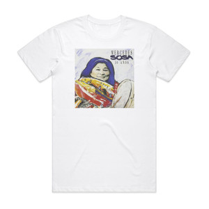 Mercedes Sosa 30 Aos Album Cover T-Shirt White