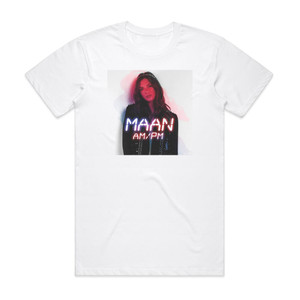 Maan Ampm Album Cover T-Shirt White Maan Ampm Album Cover T-Shirt White