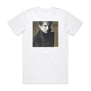 Miguel Bose Salamandra 1 Album Cover T-Shirt White Miguel Bose Salamandra 1 Album Cover T-Shirt White