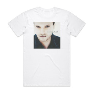 Miguel Bose Best Of Miguel Bos Album Cover T-Shirt White Miguel Bose Best Of Miguel Bos Album Cover T-Shirt White