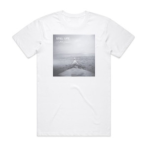 Mother Falcon Still Life Album Cover T-Shirt White Mother Falcon Still Life Album Cover T-Shirt White