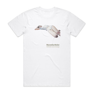 Maximilian Hecker Infinite Love Songs Album Cover T-Shirt White Maximilian Hecker Infinite Love Songs Album Cover T-Shirt White