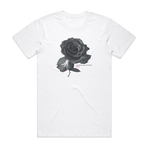 Maximilian Hecker Rose Album Cover T-Shirt White Maximilian Hecker Rose Album Cover T-Shirt White