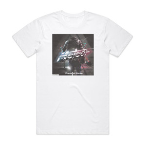 Meteor Parallel Lives Album Cover T-Shirt White Meteor Parallel Lives Album Cover T-Shirt White