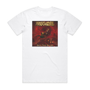 Massacre Back From Beyond Album Cover T-Shirt White