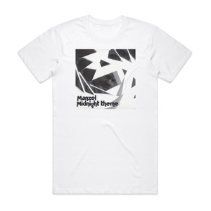 Manzel Midnight Theme Album Cover T-Shirt White Manzel Midnight Theme Album Cover T-Shirt White