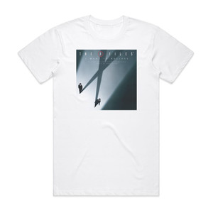 Mark Snow The X Files I Want To Believe Album Cover T-Shirt White Mark Snow The X Files I Want To Believe Album Cover T-Shirt White