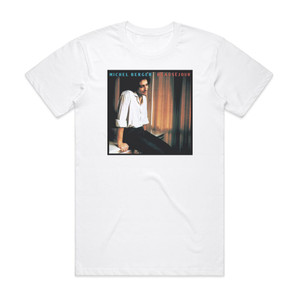 Michel Berger Beausjour Album Cover T-Shirt White Michel Berger Beausjour Album Cover T-Shirt White