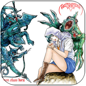 NECRONOMIDOL From Chaos Born Album Cover Sticker NECRONOMIDOL From Chaos Born Album Cover Sticker