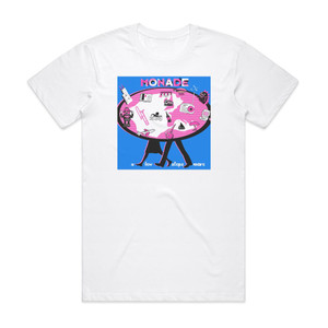 Monade A Few Steps More Album Cover T-Shirt White Monade A Few Steps More Album Cover T-Shirt White